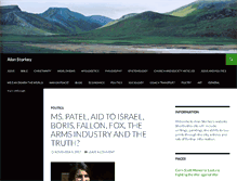 Tablet Screenshot of alanstorkey.com